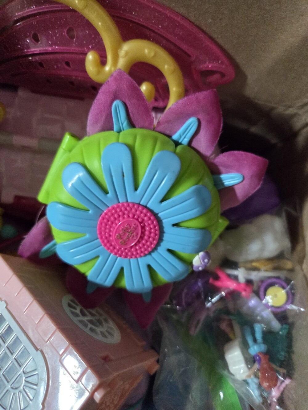 vintage blue bird polly pocket lot